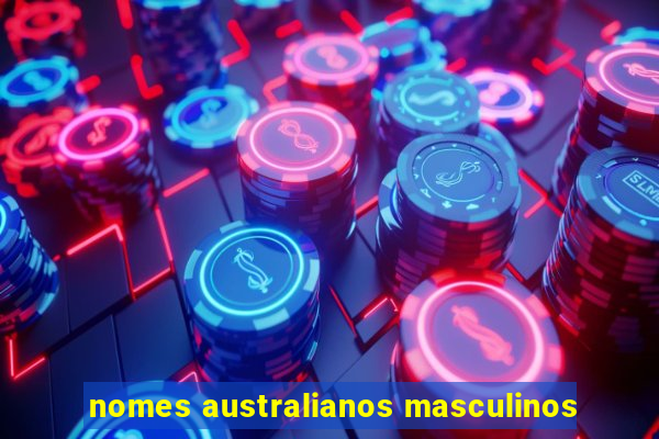 nomes australianos masculinos